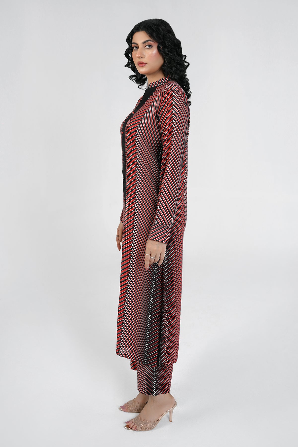 Multi Stylish Print Dress