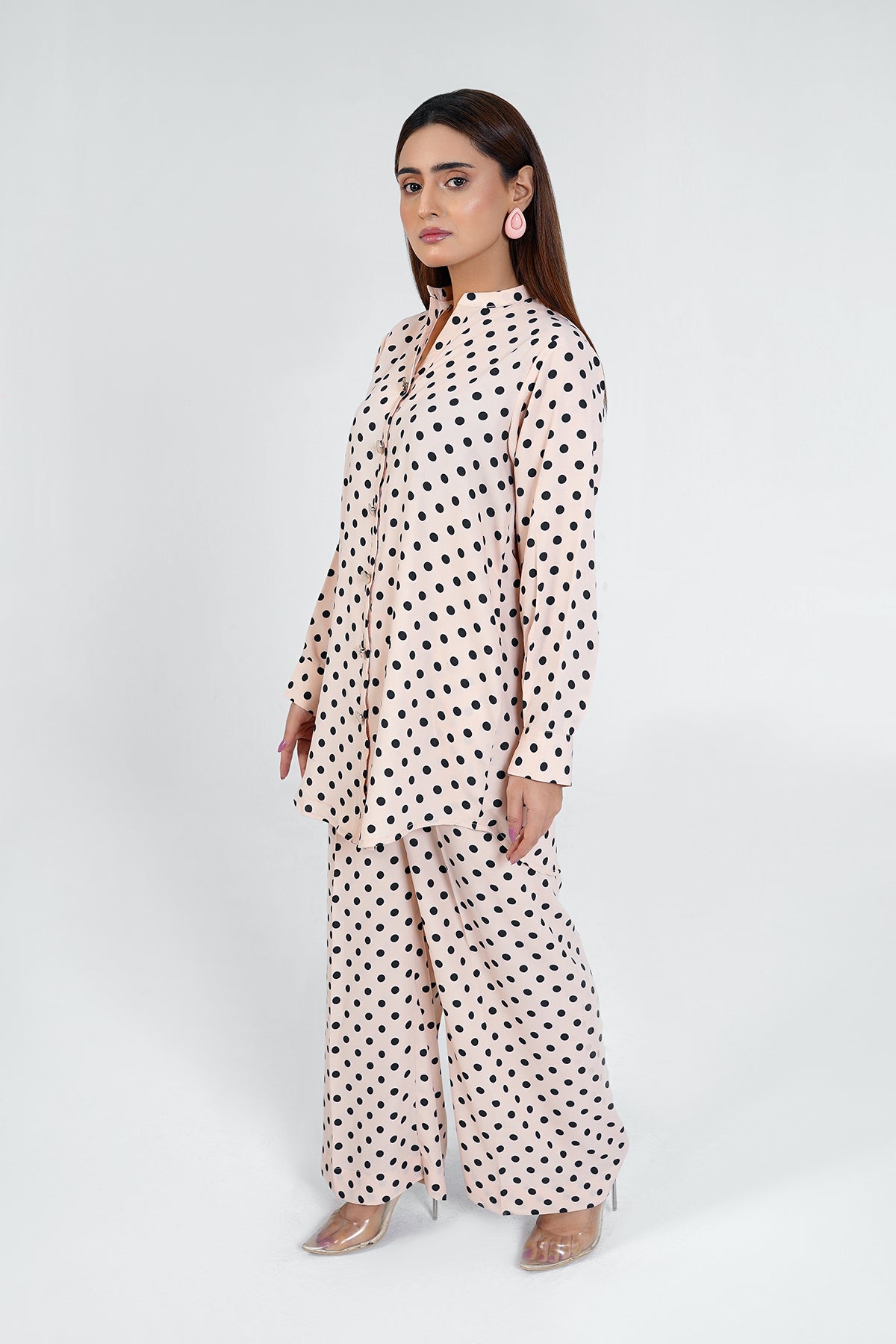 Polka Dot Two-Piece Co-Ord Set