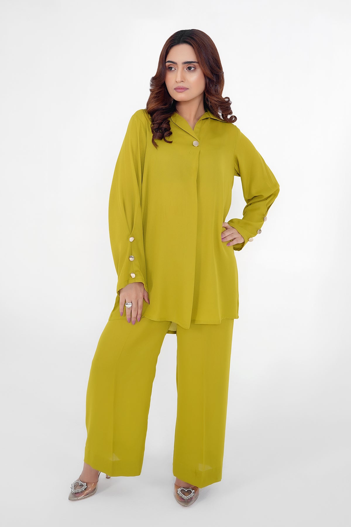 Western olive Co-Ord Set
