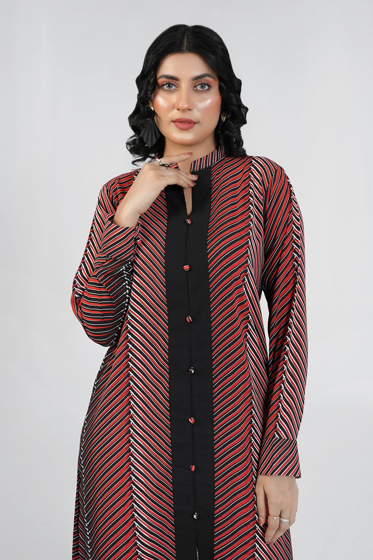 Multi Stylish Print Dress