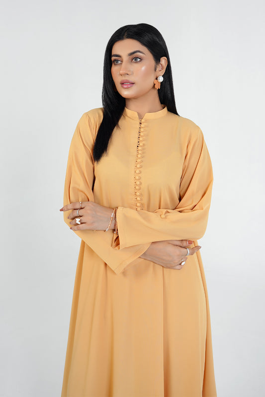 Golden Glow Long Frock