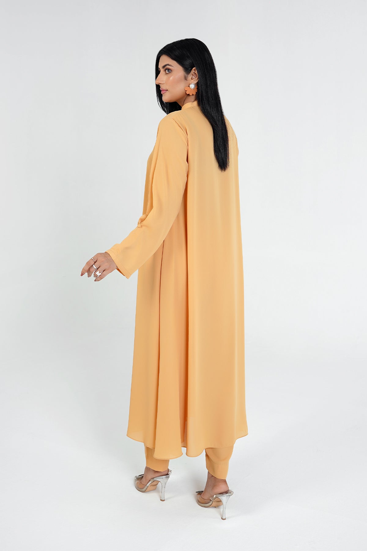 Golden Glow Long Frock