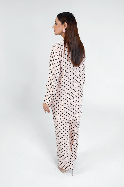 Polka Dot Two-Piece Co-Ord Set