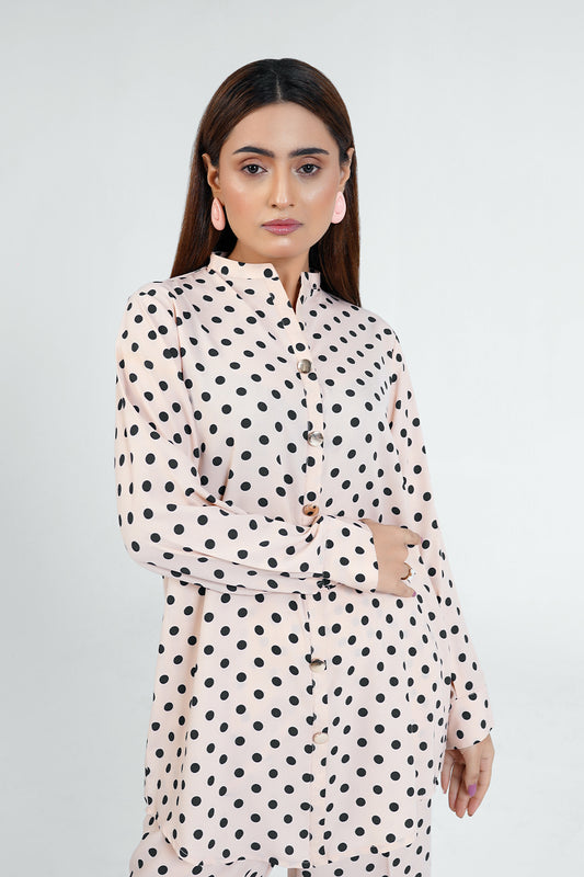 Polka Dot Two-Piece Co-Ord Set