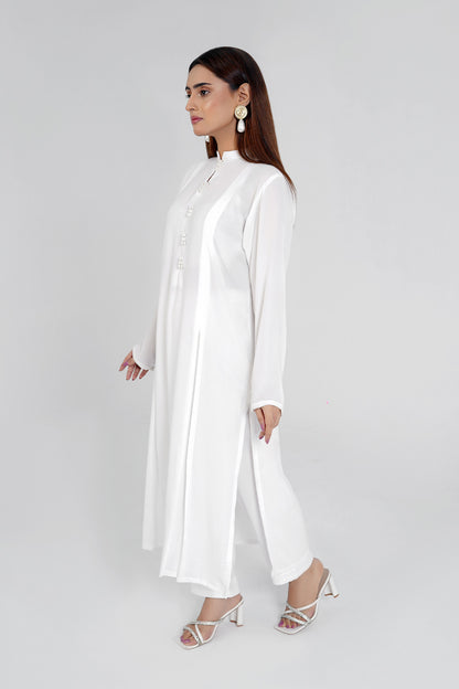 White Elegent Dress