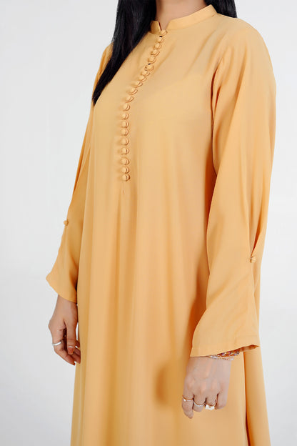 Golden Glow Long Frock